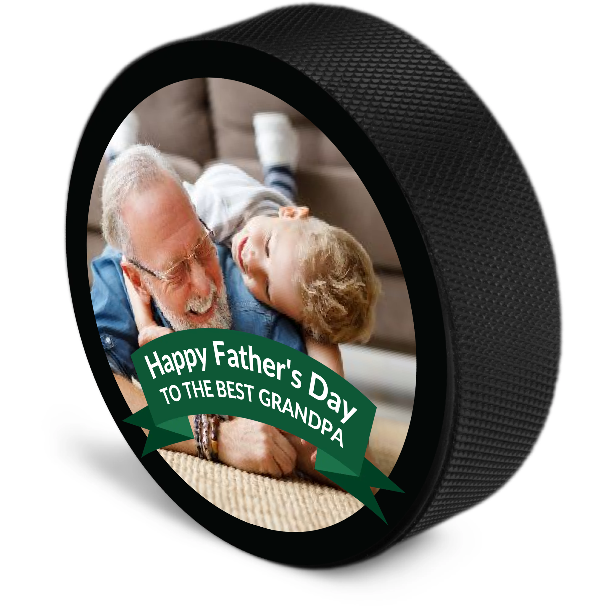 Father's Day Banner Puck