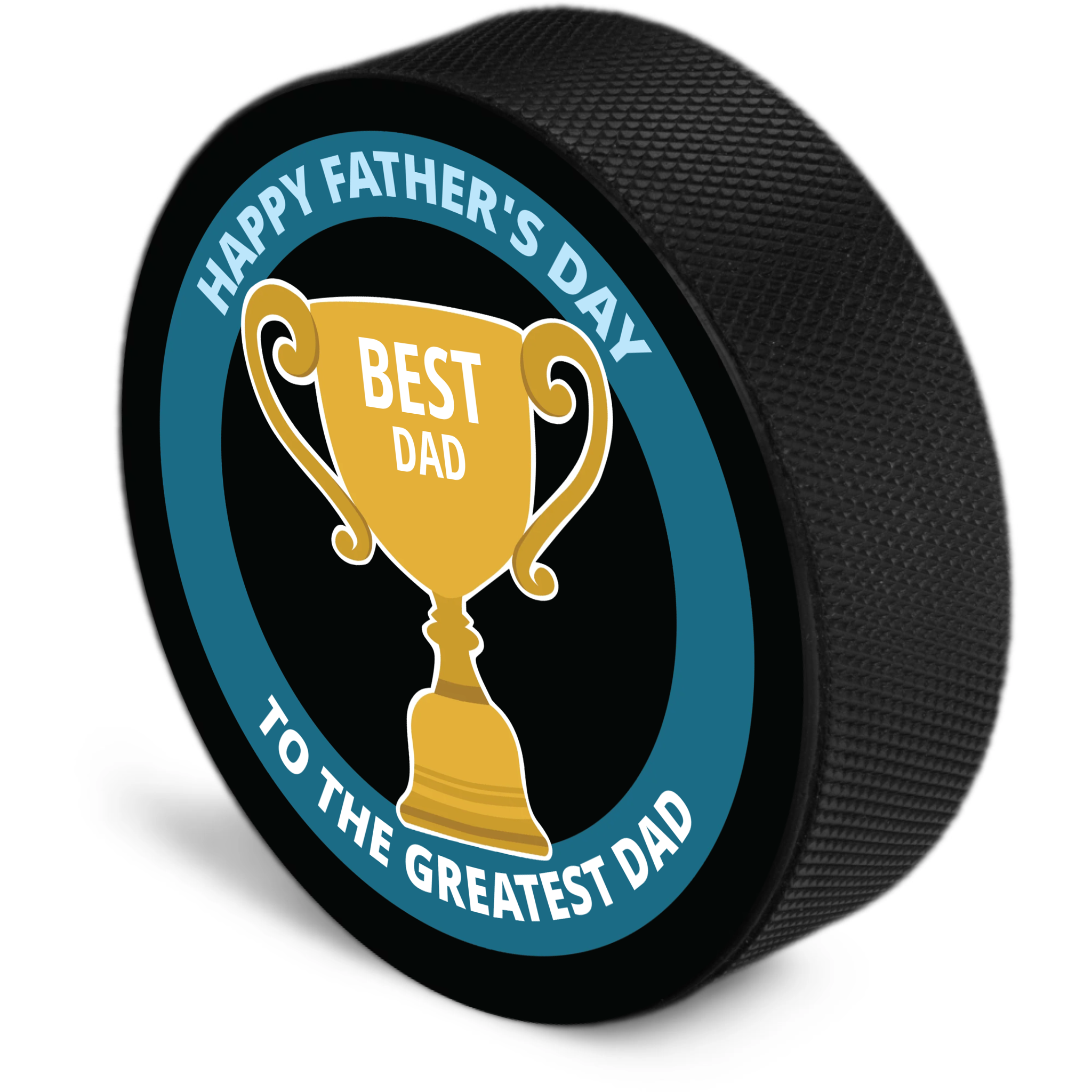 Father's Day Trophy Puck