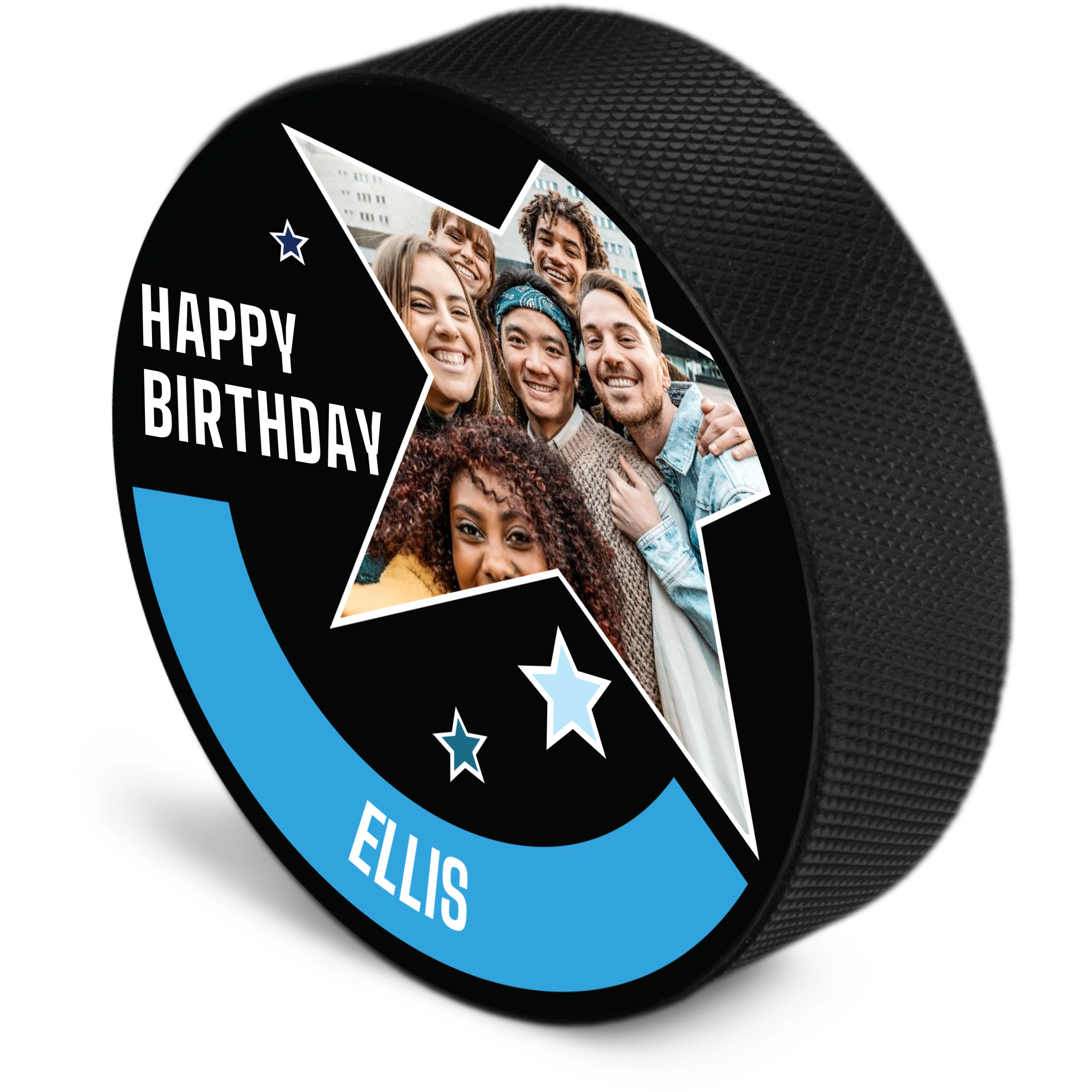 Star Birthday Puck