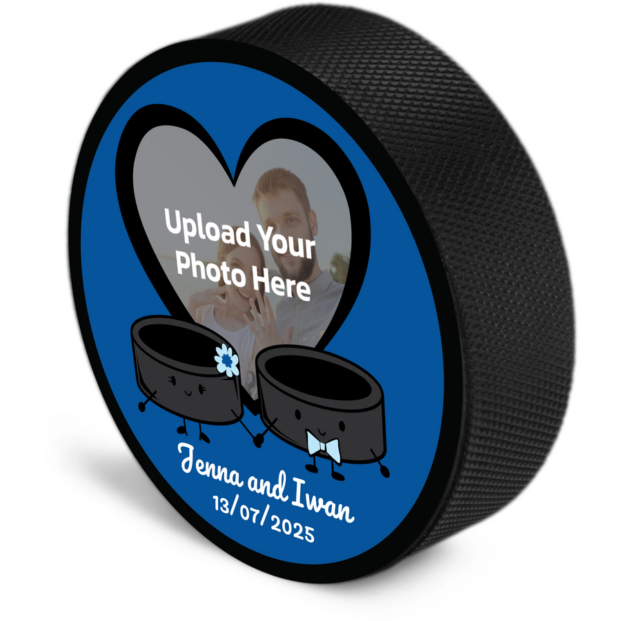 Anniversary Heart Puck