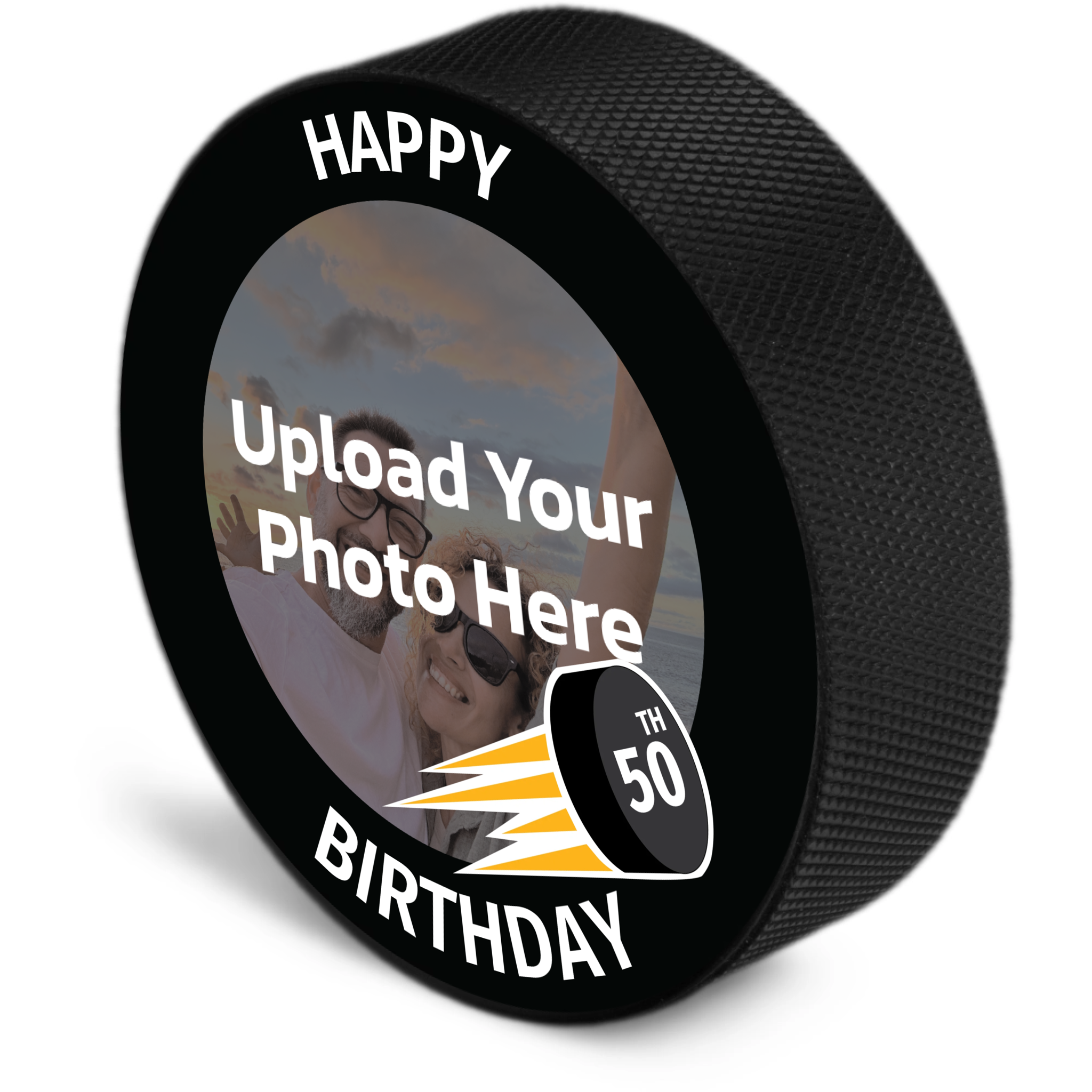 Happy Birthday Milestone Puck