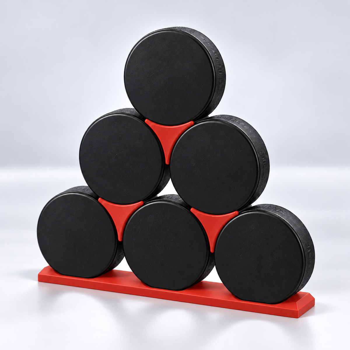6 Puck Display Stand